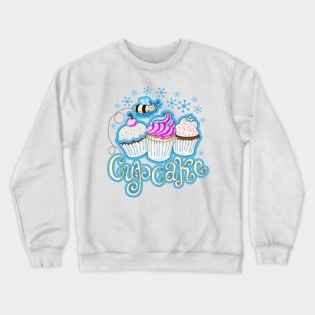 Cupcake Crewneck Sweatshirt by thatscool